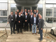 Vertreter zahlreicher Mitgliedsunternehmen bei der Versammlung des Fachbereichs „Industrie & Handel“ im ZVKKW am 12.12.2018 bei AIT in Kasendorf