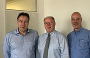 Das neue Präsidium des ZVKKW (v.l.): Dr. Meinolf Gringel, Claus-Dieter Penno und Heribert Baumeister